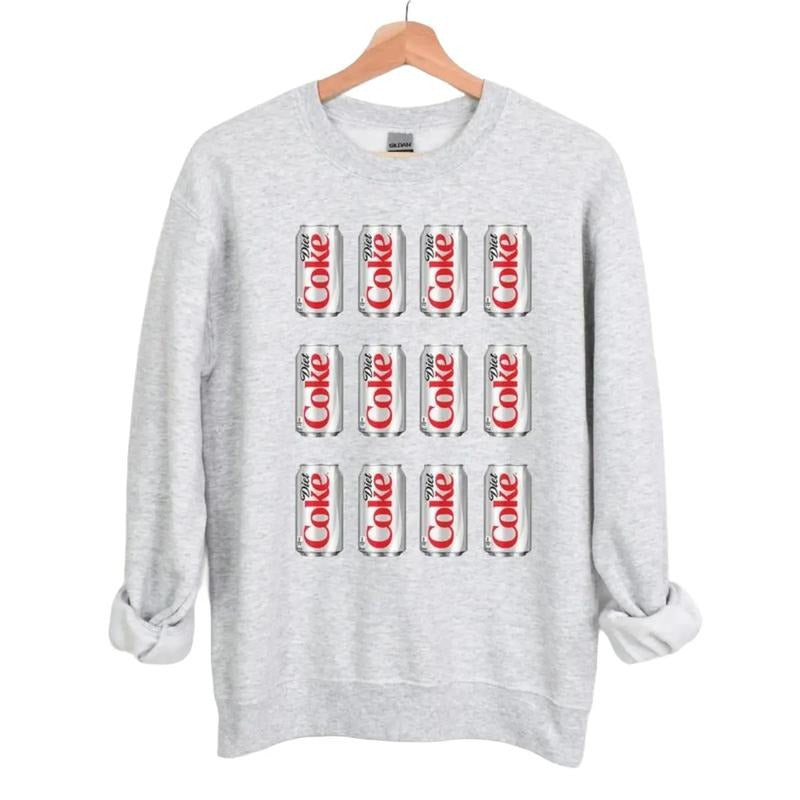 Diet Coke Crewneck sweatshirt | Energy Drinks | Soda Shirt Hoodie | HypeDripTees.com