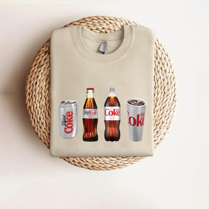Diet Coke Shirt, Diet Coke Lover Sweatshirt, Funny Coke Shirt, Coke Lover Sweater Hoodie | HypeDripTees.com