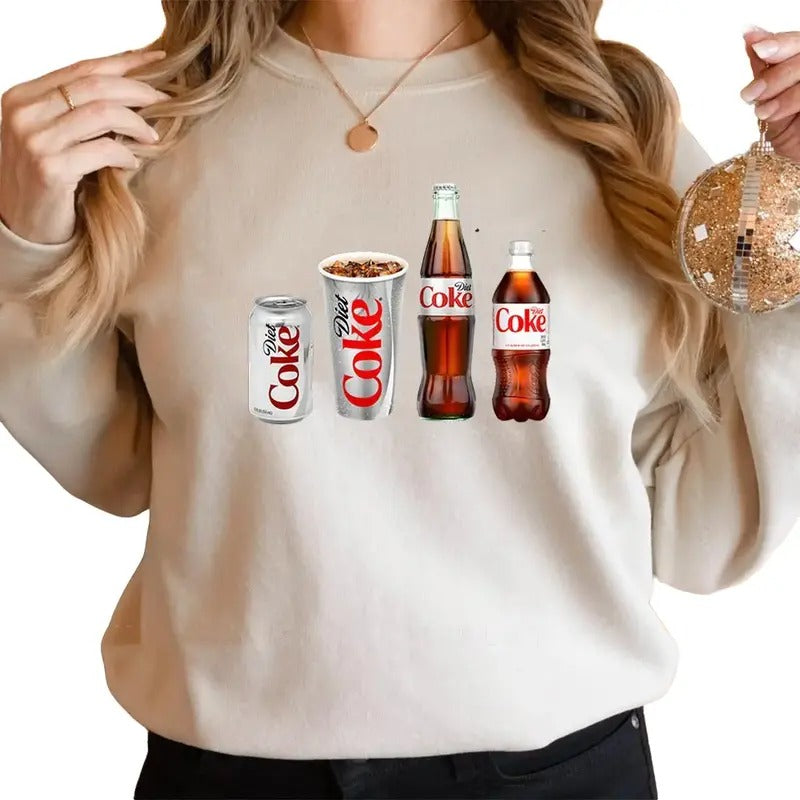 Diet Coke Shirt, Gift for Diet Coke Lover Hoodie, Sweatshirt | HypeDripTees.com