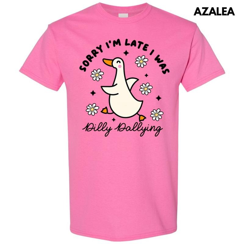 Dilly Dallying Goose Gildan Short Sleeve T-Shirt Hoodie, Sweatshirt | HypeDripTees.com
