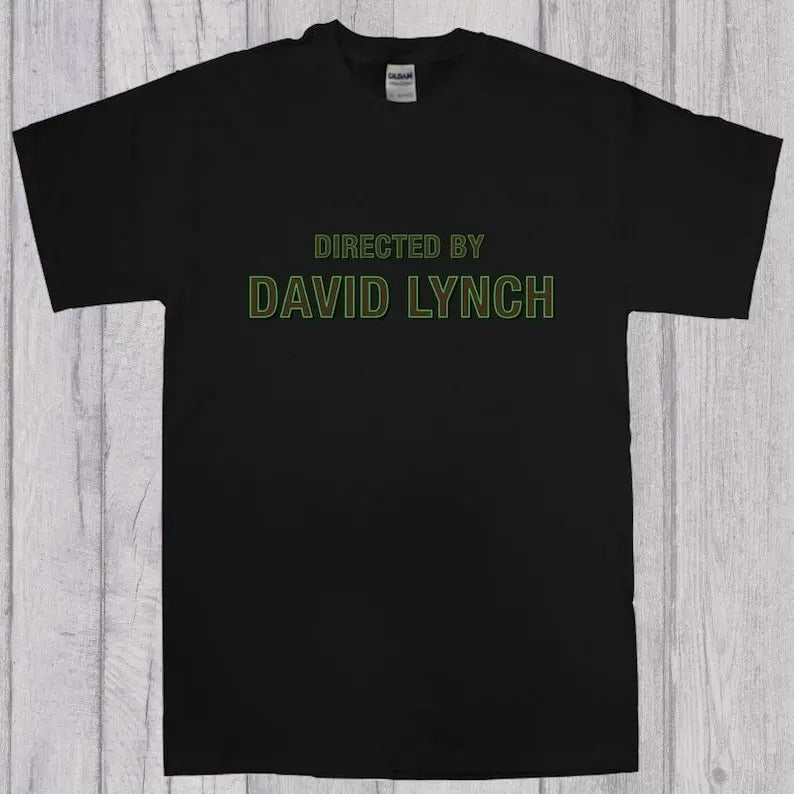 Directed by David Lynch Peaks Credits Unisex T-Shirt Hoodie, Sweatshirt | HypeDripTees.com