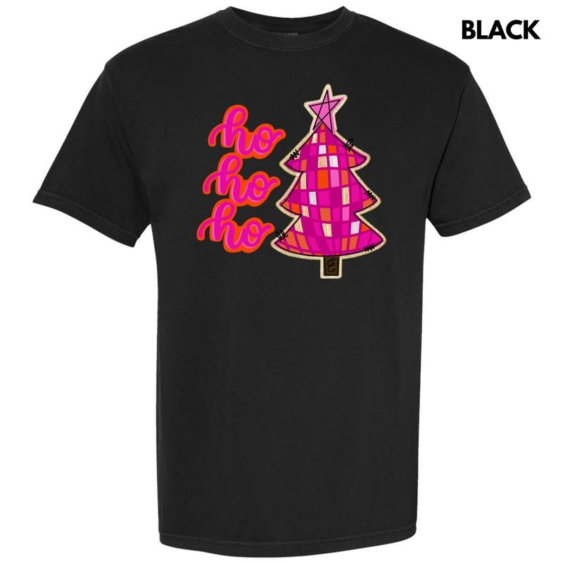 Disco HoHoHo Comfort Colors T-Shirt 'NLB' Hoodie, Sweatshirt | HypeDripTees.com