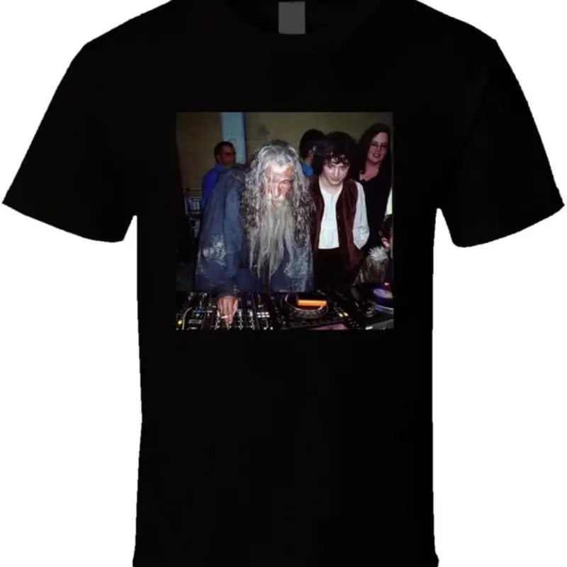 Dj Gandalf Meme T Shirt Hoodie, Sweatshirt | HypeDripTees.com