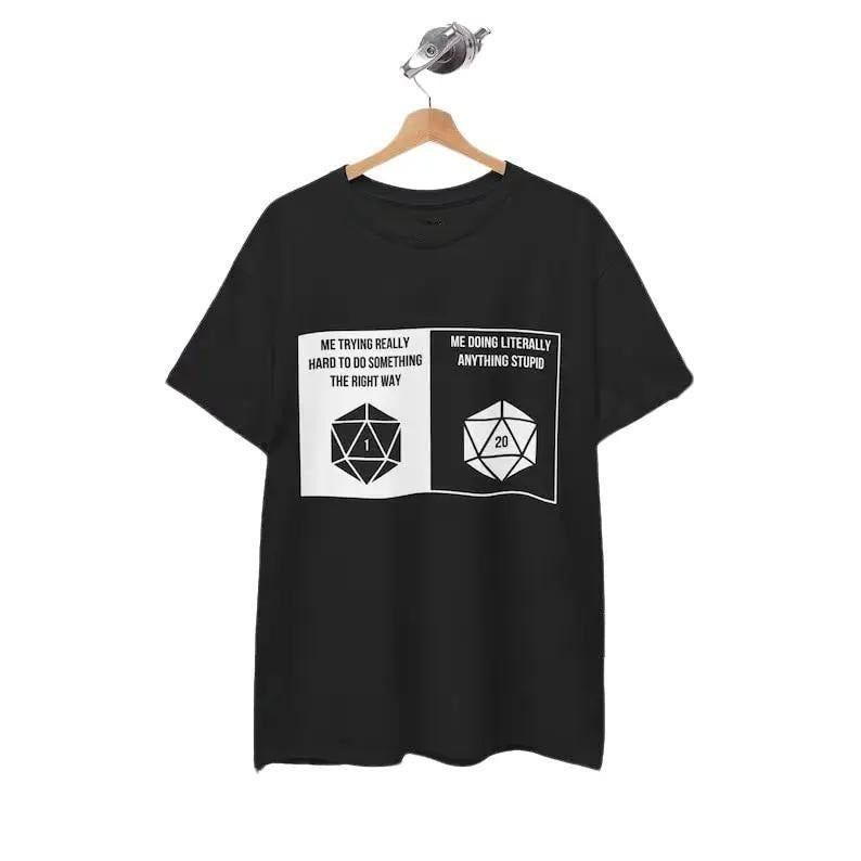 DnD Roll T-Shirt | Season 2 | Dungeons & Dragons | Gift | Gamer | RPG | Board Games | Nat 20 | Funny | Nat 1 | Punk |...