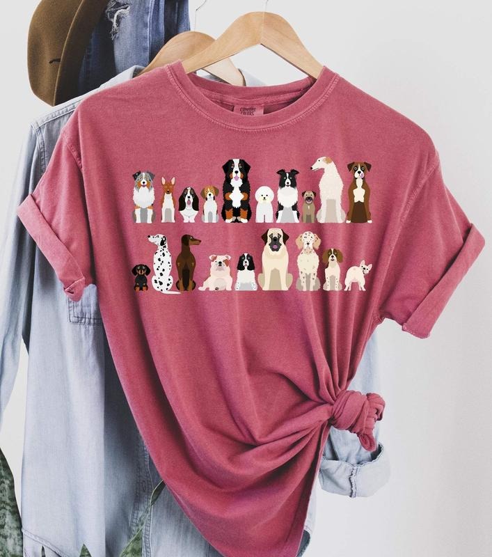 Dog Breeds Farm Animal Lover T-Shirt Hoodie, Sweatshirt | HypeDripTees.com