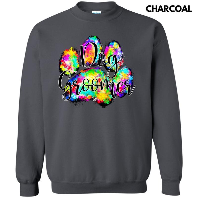Dog Groomer Paw Sweatshirt 'NLB' T-Shirts, Hoodie | HypeDripTees.com