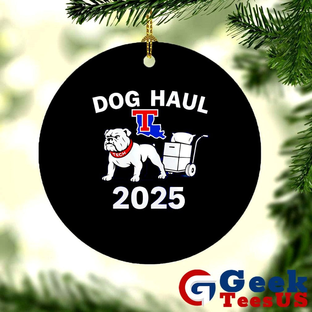 Dog Haul 2025 Louisiana Tech Bulldogs logo shirt