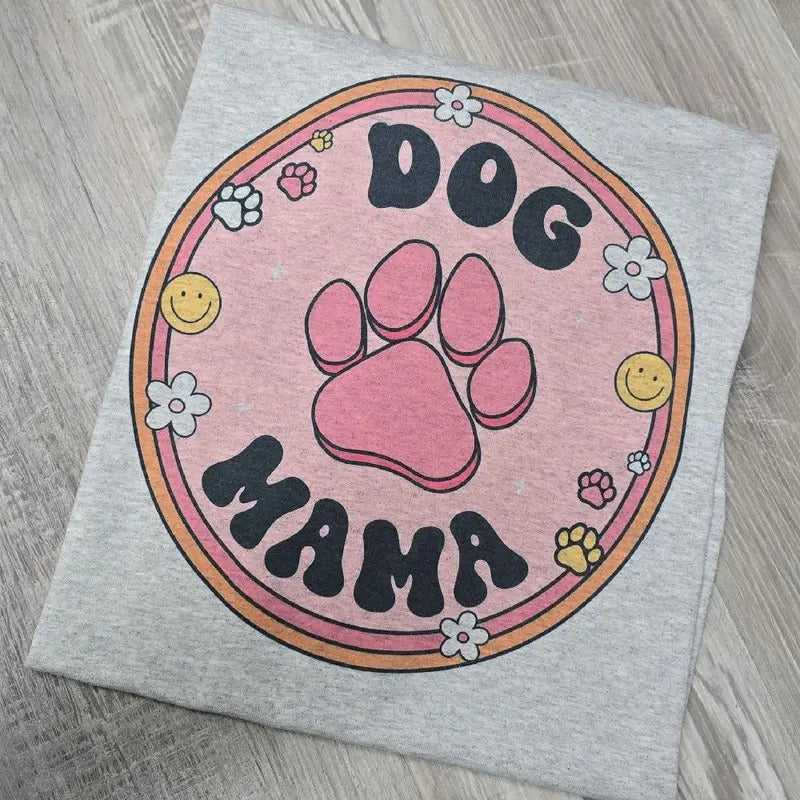 Dog Mama Cute  Graphic Tee or Sweatshirt shirts women Hoodie | HypeDripTees.com