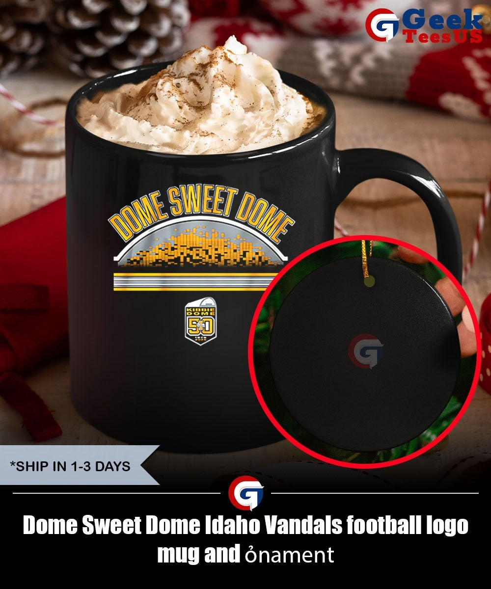 Dome Sweet Dome Idaho Vandals football logo shirt