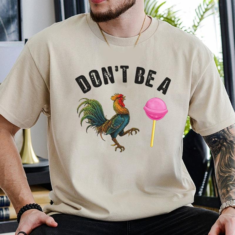Don't Be A Rooster Lollipop Shirt, Funny Chicken Hoodie, Dad Mom Jokes Tee Sweatshirt | HypeDripTees.com