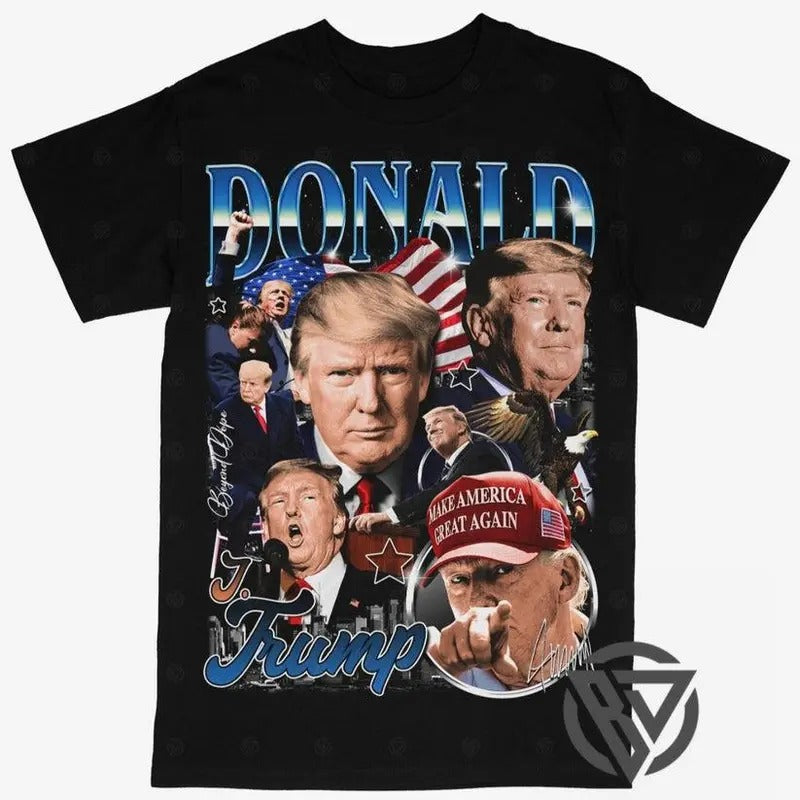 Donald Trump 2024 T-Shirt, Gift For Woman and Man Unisex T-Shirt Hoodie, Sweatshirt | HypeDripTees.com