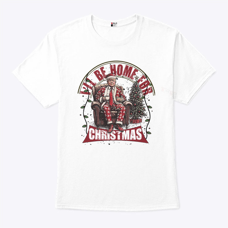 Donald Trump I’ll Be Home For Christmas Shirt