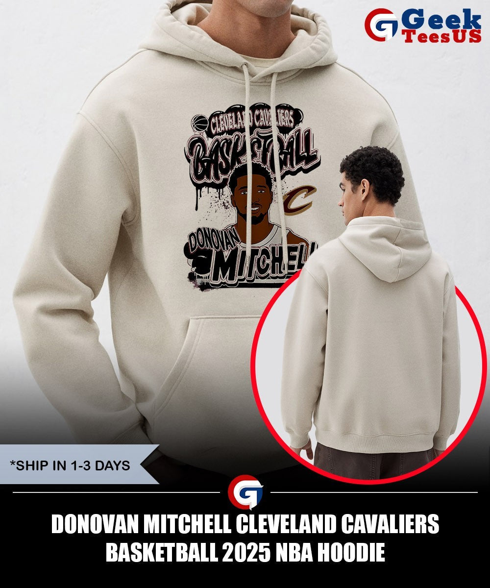 Donovan Mitchell Cleveland Cavaliers basketball 2025 NBA shirt