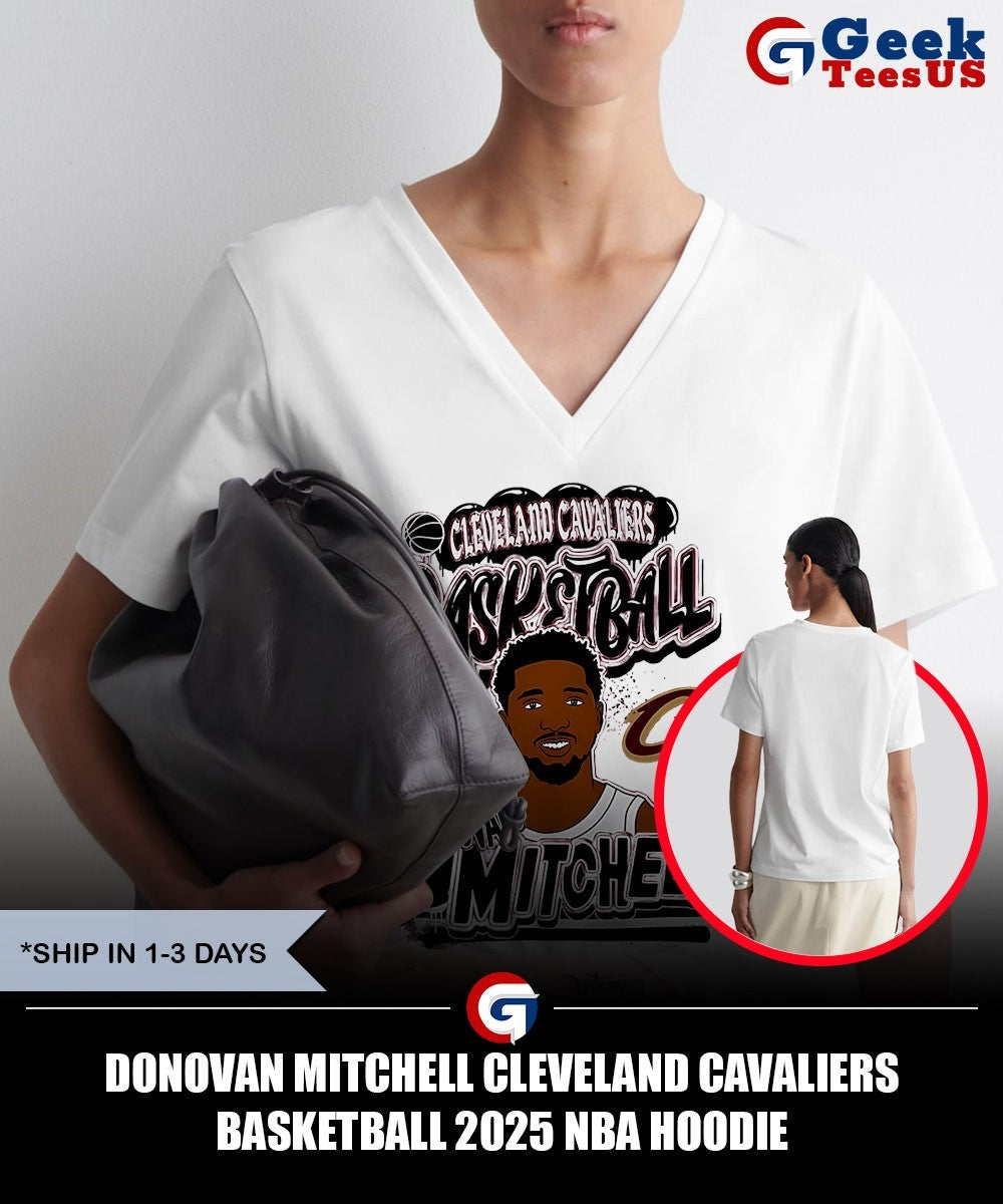 Donovan Mitchell Cleveland Cavaliers basketball 2025 NBA shirt