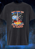 Don’t Save Her She Wont Be Saved Earth Pole Dancing T-Shirt