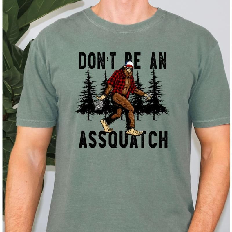 Dont be an Assquatch Mens T-Shirt Hoodie, Sweatshirt | HypeDripTees.com