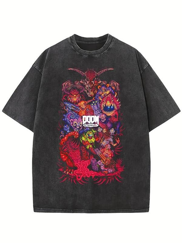 Doom Eternal Video Game t shirt Hoodie, Sweatshirt | HypeDripTees.com