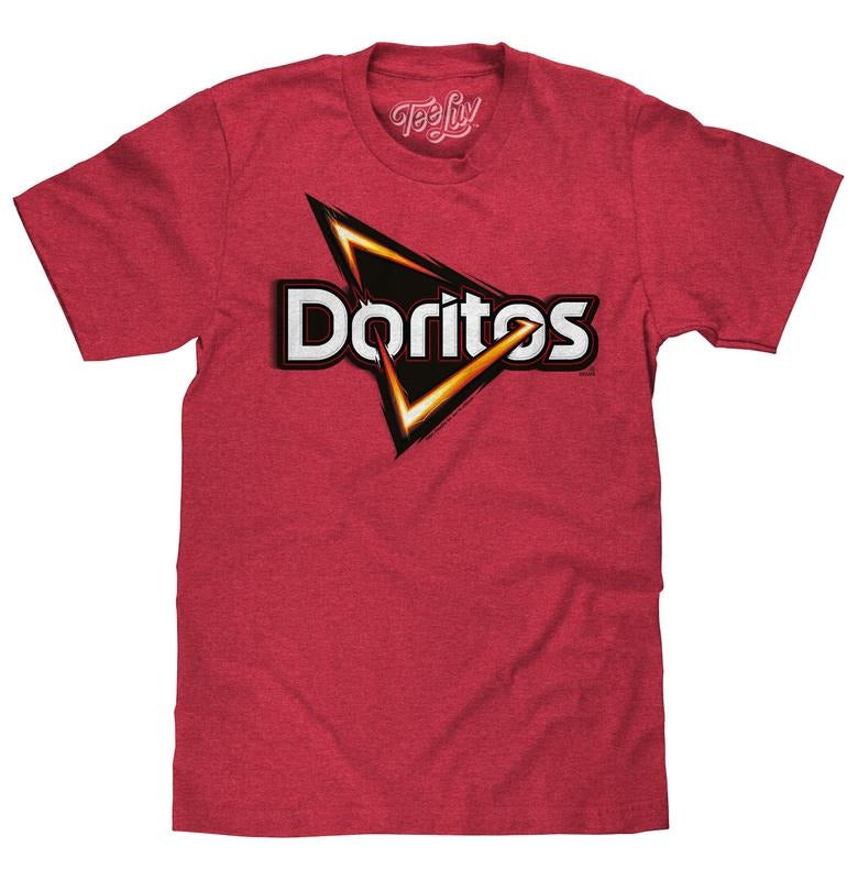 Doritos Logo T-Shirt - Red Hoodie, Sweatshirt | HypeDripTees.com