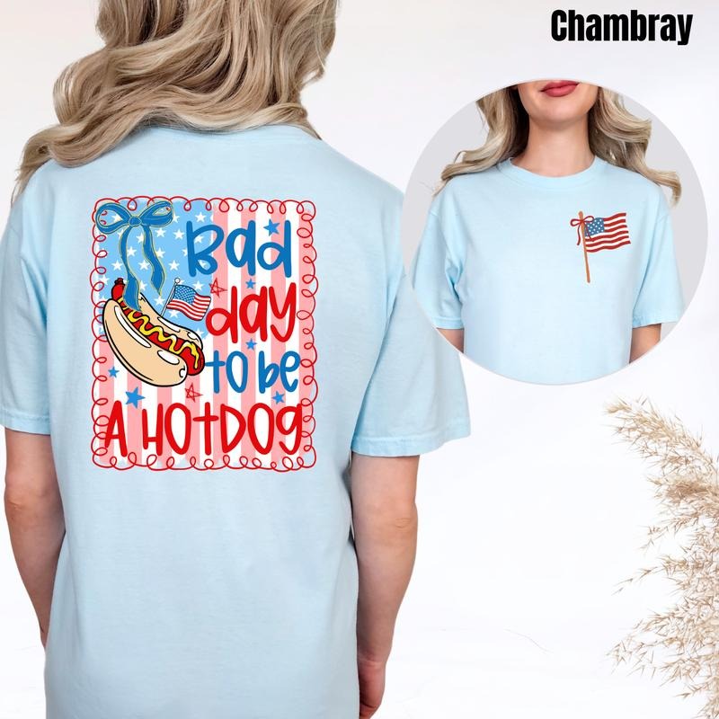 Double American Hotdog Comfort Colors T-Shirt 'NLB' Hoodie, Sweatshirt | HypeDripTees.com