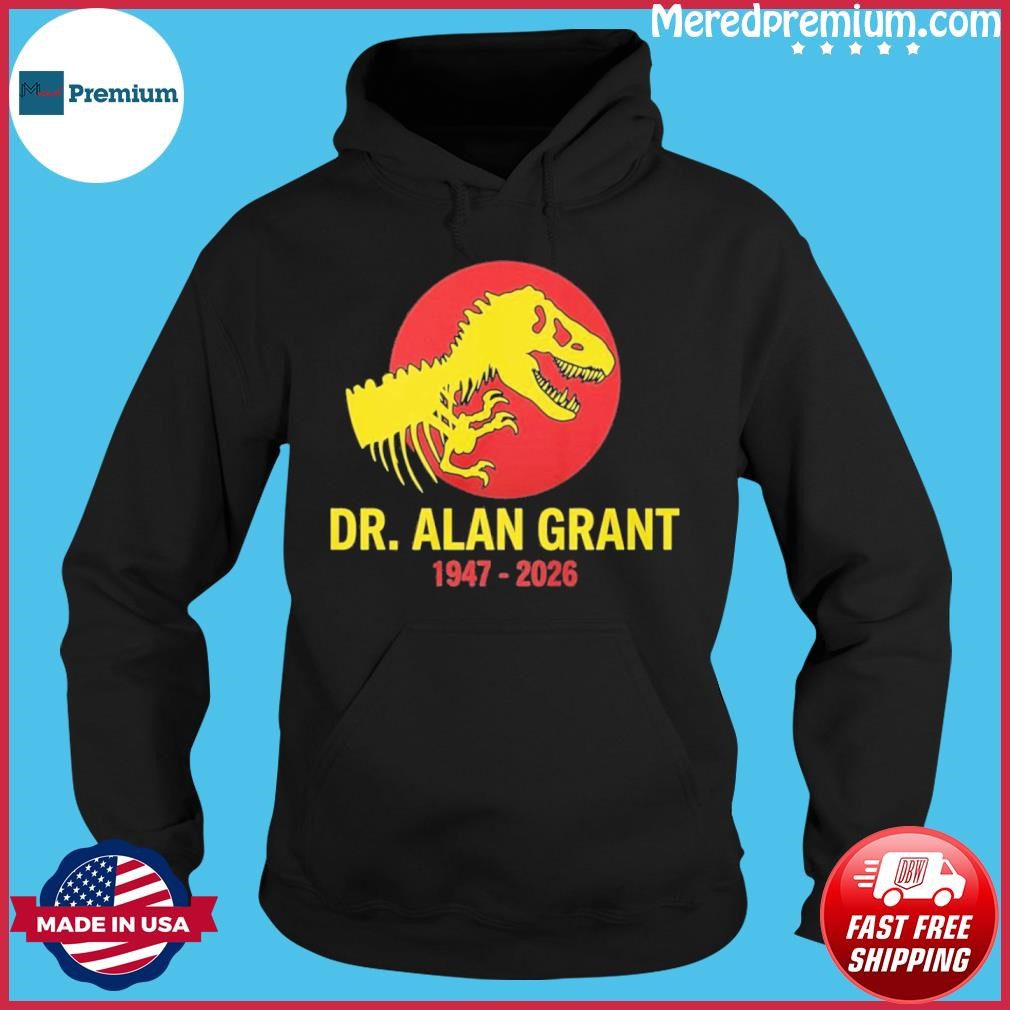 Dr Alan Grant 1947-2026 Tribute T-Shirt