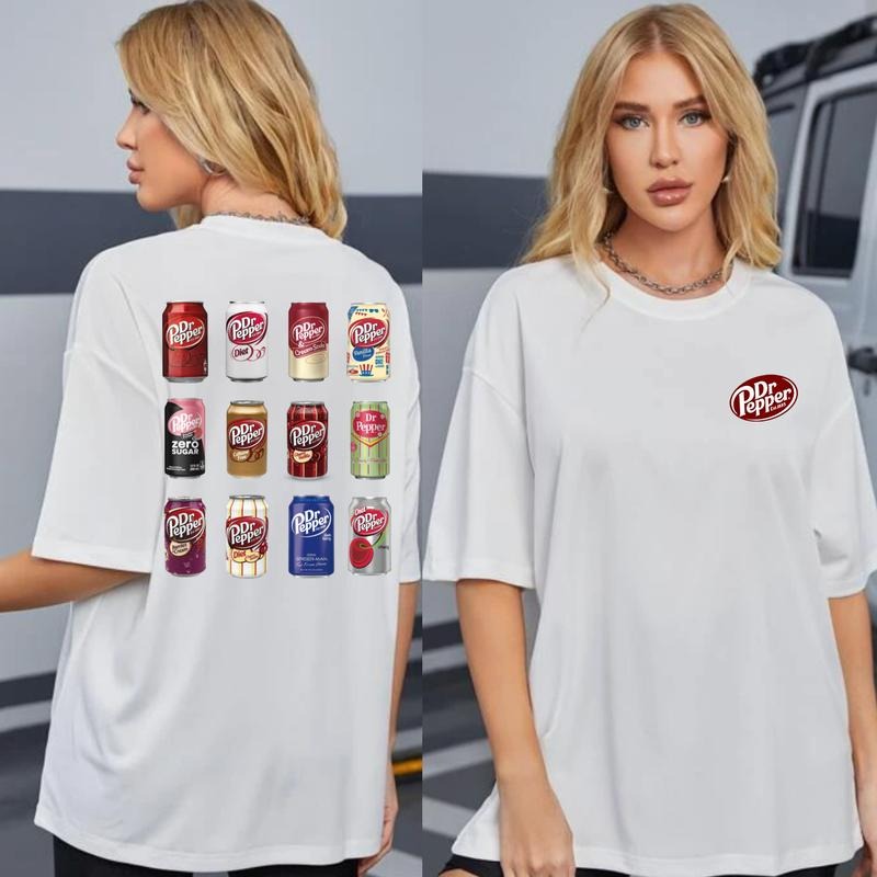 Dr Pepper 2 Sides Shirt Hoodie, Sweatshirt | HypeDripTees.com