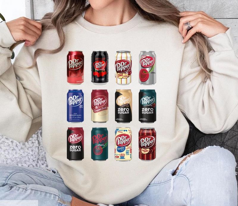 Dr Pepper Drink Sweatshirt, Dr Pepper Sweater T-Shirts, Hoodie | HypeDripTees.com