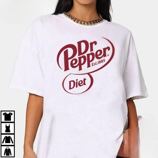 Dr Pepper Est 1885 Diet Soda Best T-shirt Hoodie, Sweatshirt | HypeDripTees.com