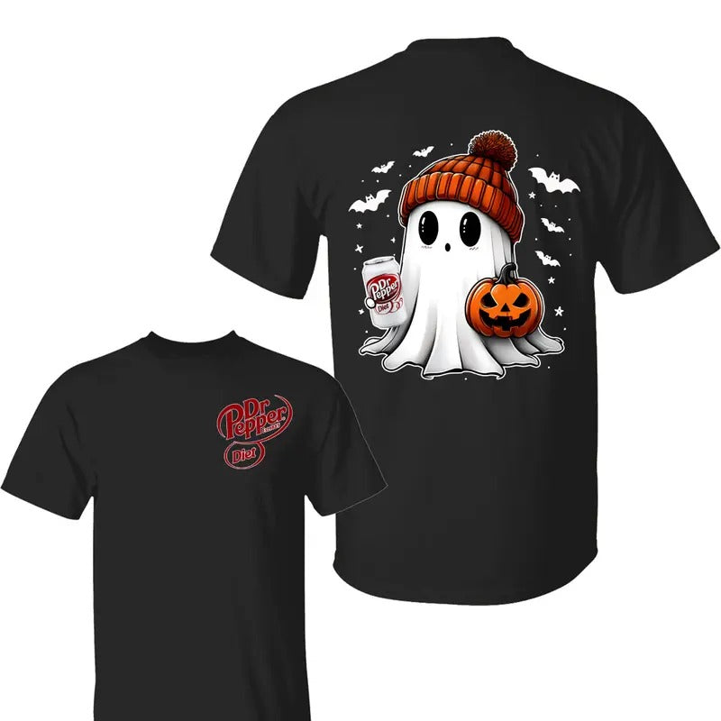 Dr Pepper Ghost Cute Halloween Shirt , Dr Pepper Sweatshirt, Halloween Shirt, Halloween Sweatshirt, Unisex Classic Cotton...