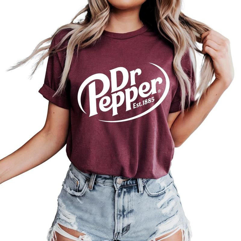 Dr Pepper Merch Dr. Pepper Shirt, Dr Pepper Lover, Dr Pepper Gift, Gift for Girlfriend Hoodie, Sweatshirt | HypeDripTees.com