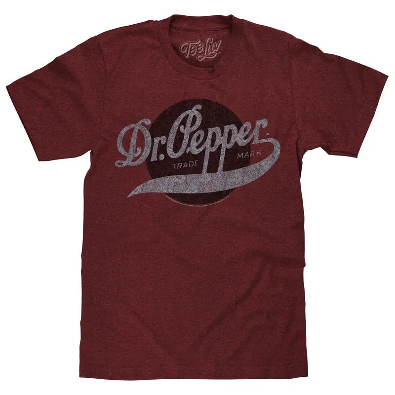 Dr Pepper Trademark T-Shirt - Red Hoodie, Sweatshirt | HypeDripTees.com