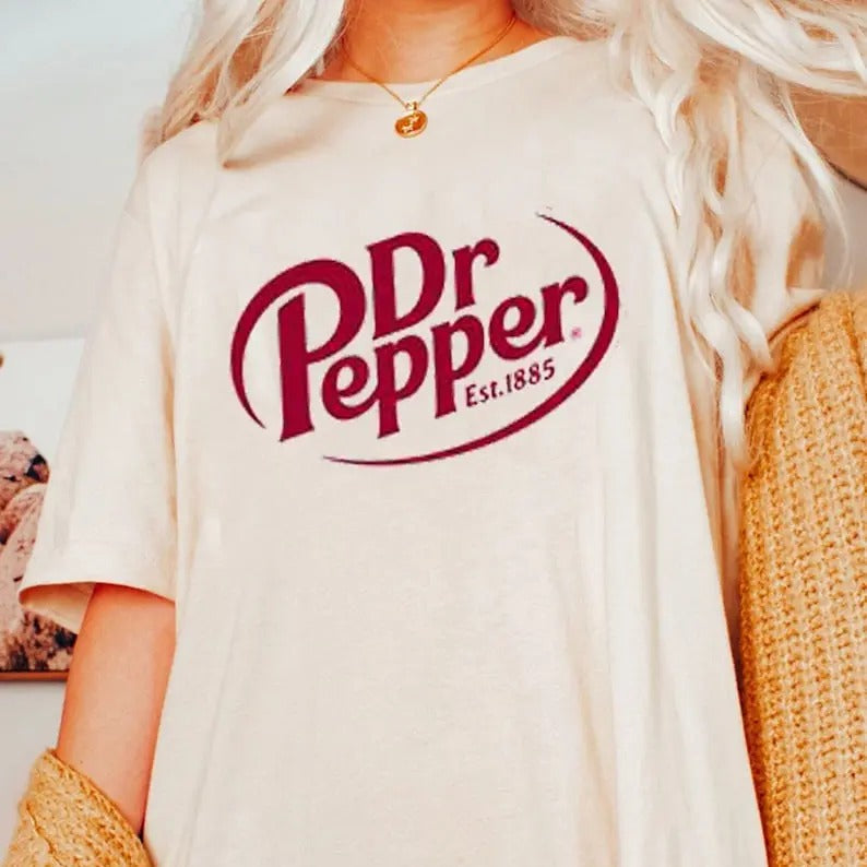 Dr Pepper shirt, Dr. Pepper Shirt Classic T-Shirt, For Women Hoodie, Sweatshirt | HypeDripTees.com