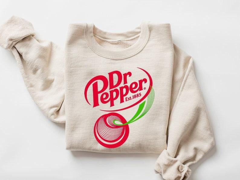 Dr. Pepper Est 1885 Sweatshirt, Dr. Pepper Sweatshirt T-Shirts, Hoodie | HypeDripTees.com