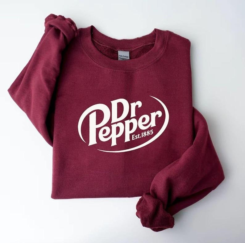 Dr. Pepper Sweatshirt, Dr. Pepper Lover Gift, For Men, For Women T-Shirts, Hoodie | HypeDripTees.com