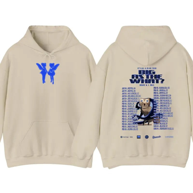 Drake For All The Dog Scary Hours Edition Album Cover It's All A Blur Big As The What Tour 2024 Unisex Shirt, Trending...