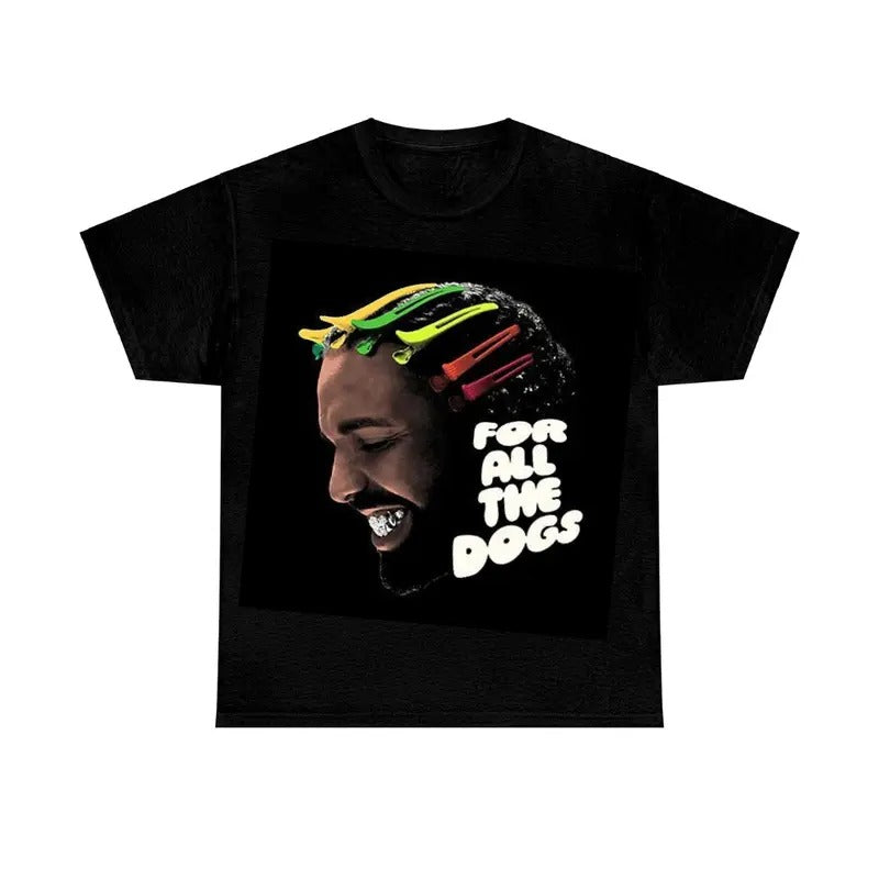 Drake Shirt, For All The Dogs 2025 Tee Hoodie, Sweatshirt | HypeDripTees.com