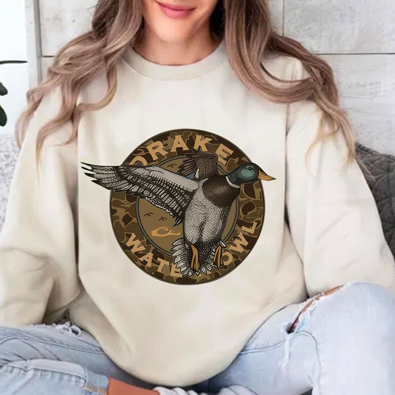 Drake Waterfowl Hoodie Camo Country Duck Hunting Unisex Hoodie - Sweater - T-shirt Sweatshirt | HypeDripTees.com