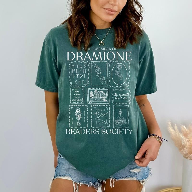 Dramione Shirt Book Club Shirt Dramione Readers Society Shirt Manacled Shirt Morally Grey Shirt Dark Academia Shirt...