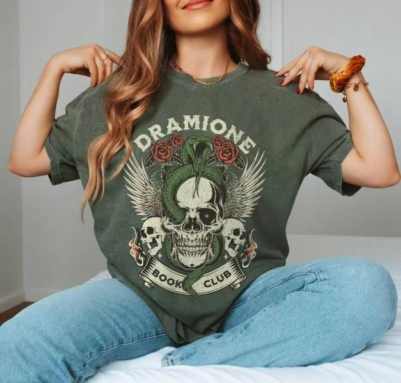 Dramione Shirt, Book Club Shirt, Smut Manacled, Morally Grey Crewneck Dark Academia, Enemies To Lovers, Slow Burn Shirt...