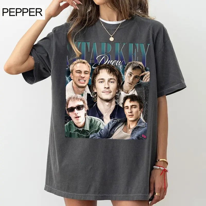 Drew Starkey  T-Shirt, Gift For Woman and Man Unisex T-Shirt Hoodie, Sweatshirt | HypeDripTees.com