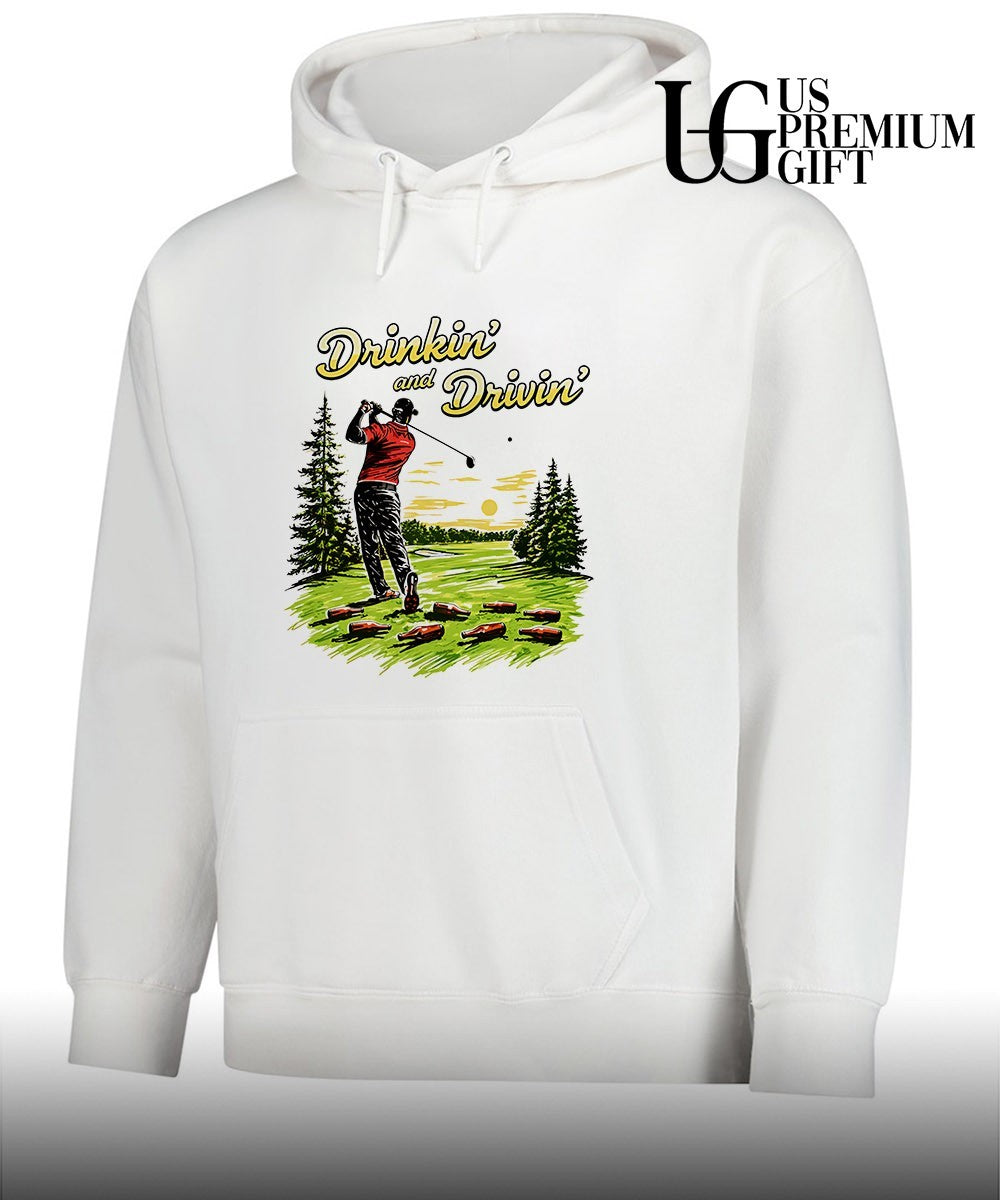 Drinkin’ and Drivin’ Gold shirt