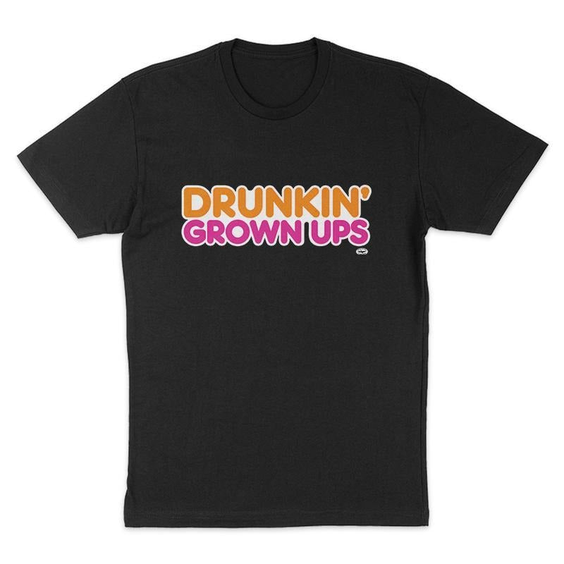 Drunkin' Grown Ups Tee, Funny Shirt, Dark Humor Tee, Hoodie Sweatshirt | HypeDripTees.com