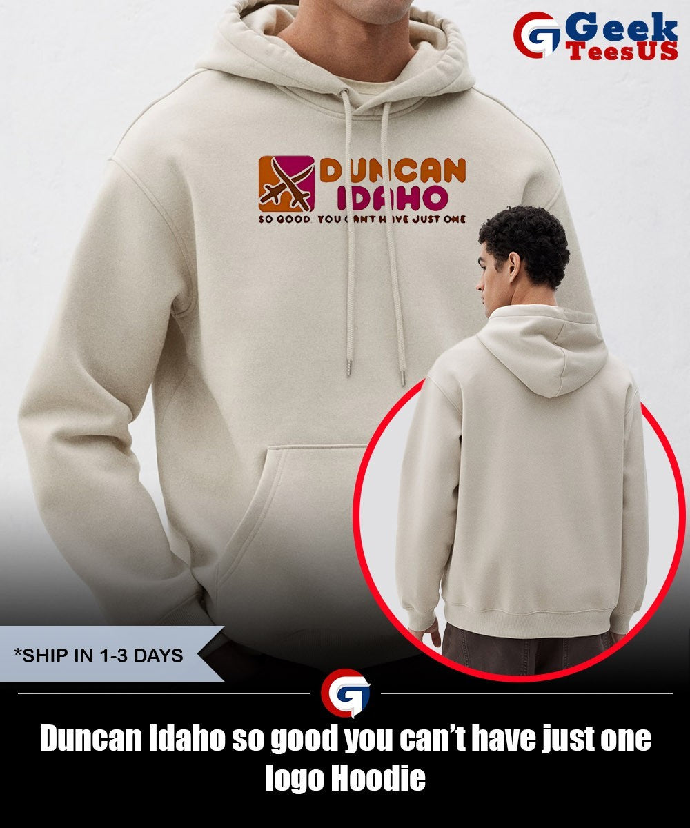 Duncan Idaho so good you can’t have just one logo shirt