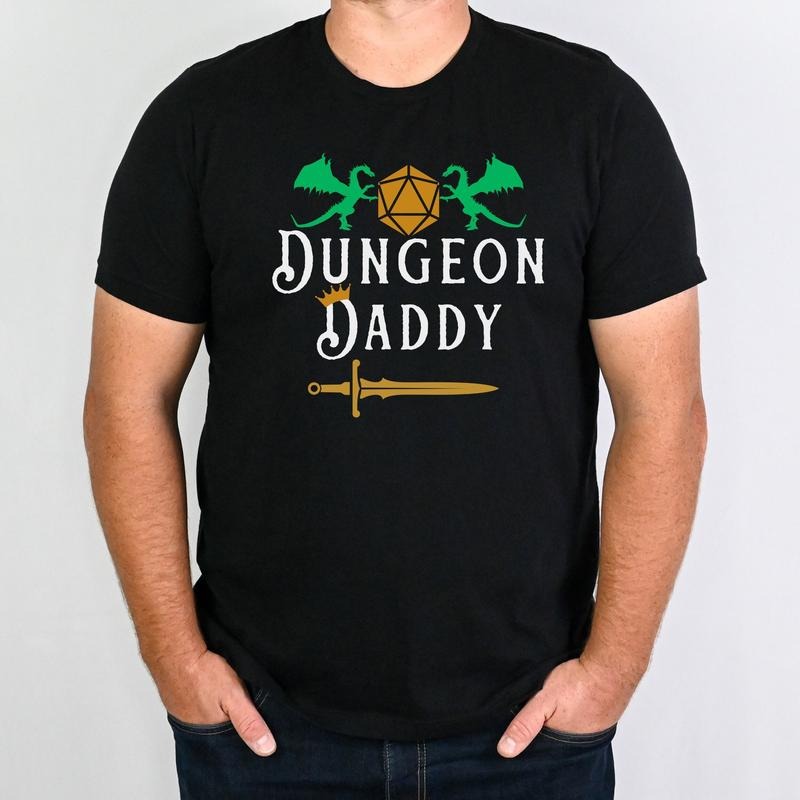 Dungeon Daddy Shirt, Dm Gift, Dungeons And Dragons Unisex Jersey Short Sleeve Tee, D&D, Dnd, Dm Gift Hoodie, Sweatshirt
