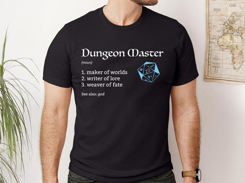 Dungeon Master Shirt Definition | DnD DM Gift Shirt | Dungeons and Dragon Shirt Hoodie, Sweatshirt | HypeDripTees.com