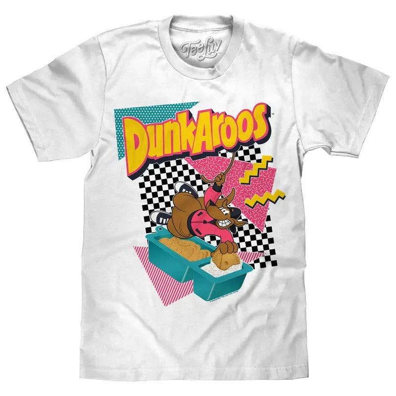 Dunkaroos Kangaroo T-Shirt - White Hoodie, Sweatshirt | HypeDripTees.com