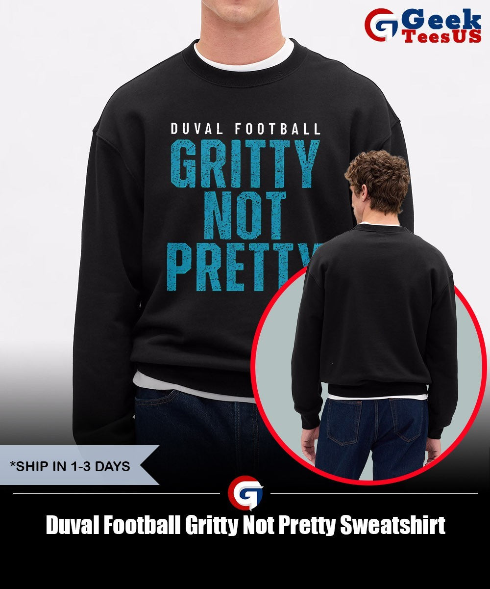 Duval Football Gritty Not Pretty shirt