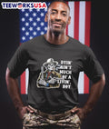 Dyin Ain’t Much Of A Livin Boy Cowboy Skeleton Shirt