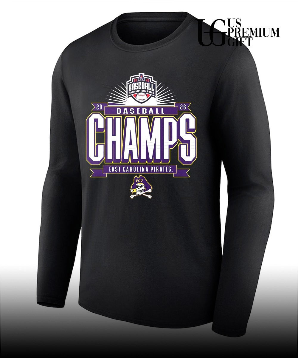ECU Pirates 2026 American Conference Baseball Champions shirt