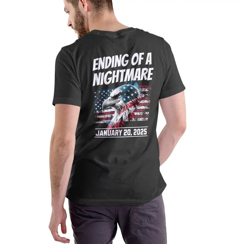 ENDING OF A NIGHTMARE January 20 2024 T Shirt Casual Menswear Hoodie, Sweatshirt | HypeDripTees.com