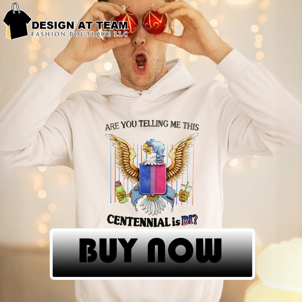 Eagle bird flag drink bisexual pride are you telling me this centennial is BI shirt